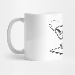 Breakdancer Handstand Mug